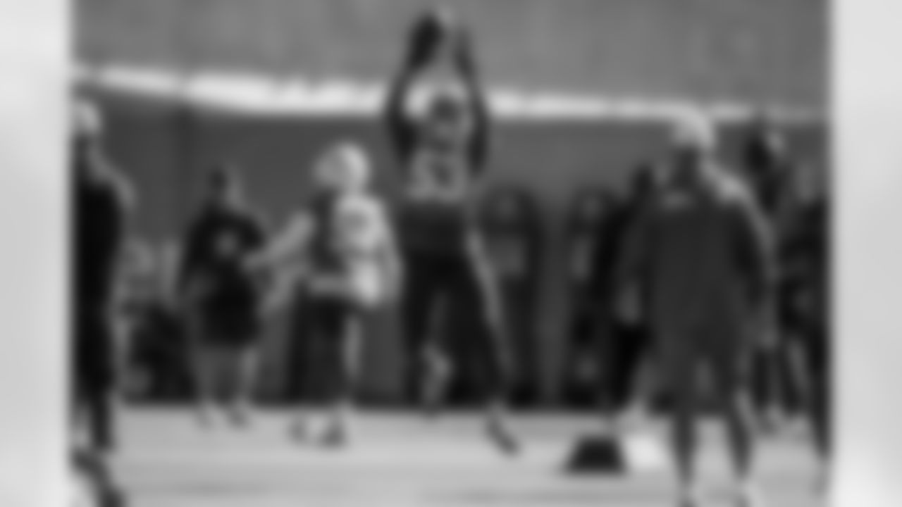 The Los Angeles Chargers practice at Training Camp on Wednesday, December 10, 2025 at The Bolt in El Segundo, CA.