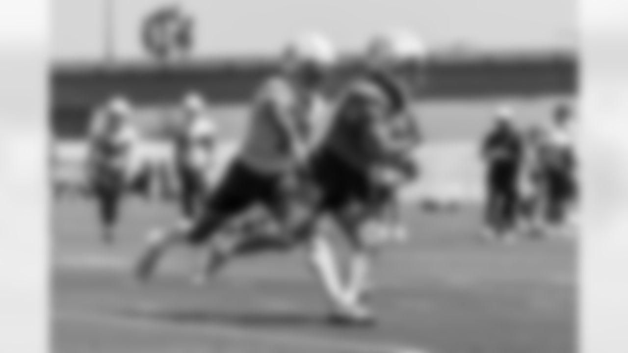 The Los Angeles Chargers practice on Monday, September 1, 2025 at The Bolt in El Segundo, CA.