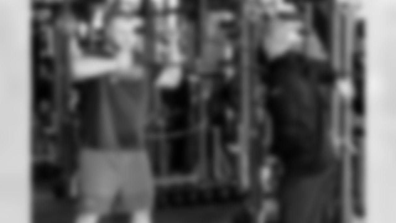 The Los Angeles Chargers sign Tyler Biadasz on Friday, March 6, 2026 at The Bolt in El Segundo, CA.