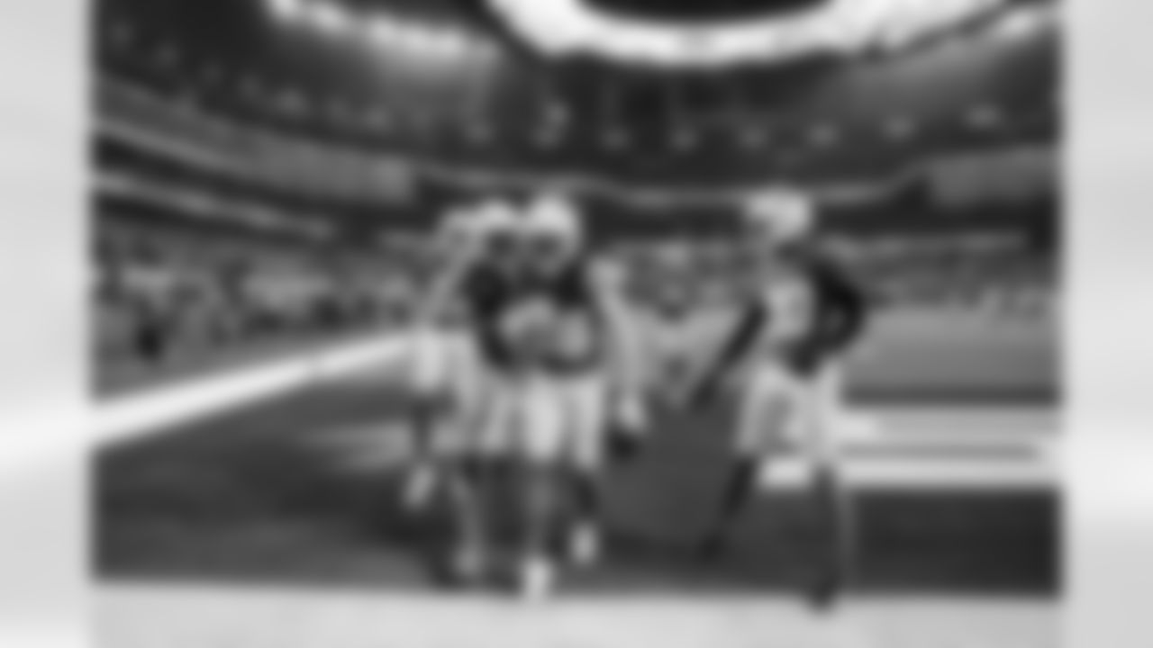 S Derwin James Jr. (3), CB Donte Jackson (26) and CB Cam Hart (20)