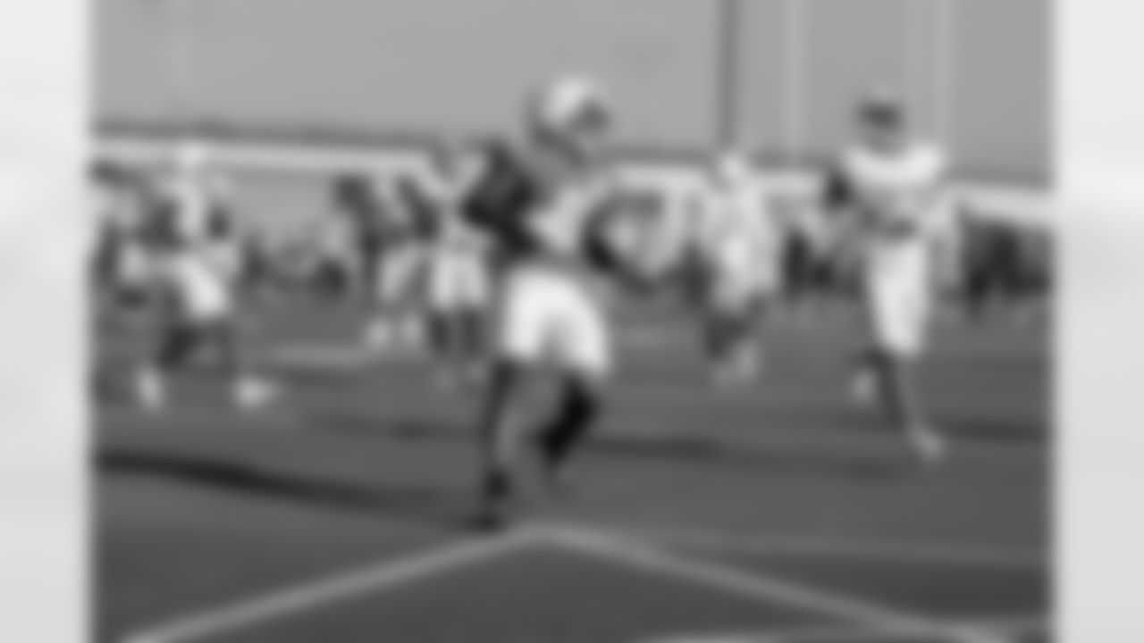 The Los Angeles Chargers practice at Training Camp on Tuesday, August 5, 2025 at The Bolt in El Segundo, CA.