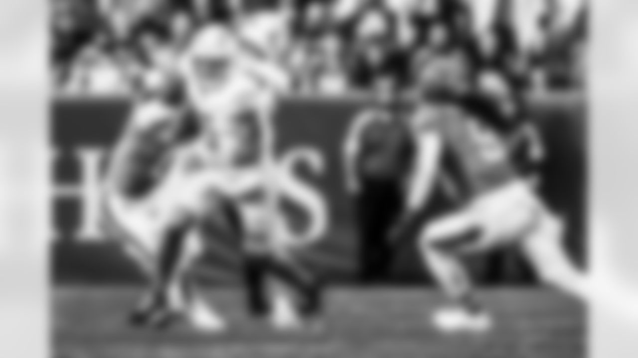 Take a look back at the Chargers Week 18 matchup with the Broncos in monochrome.