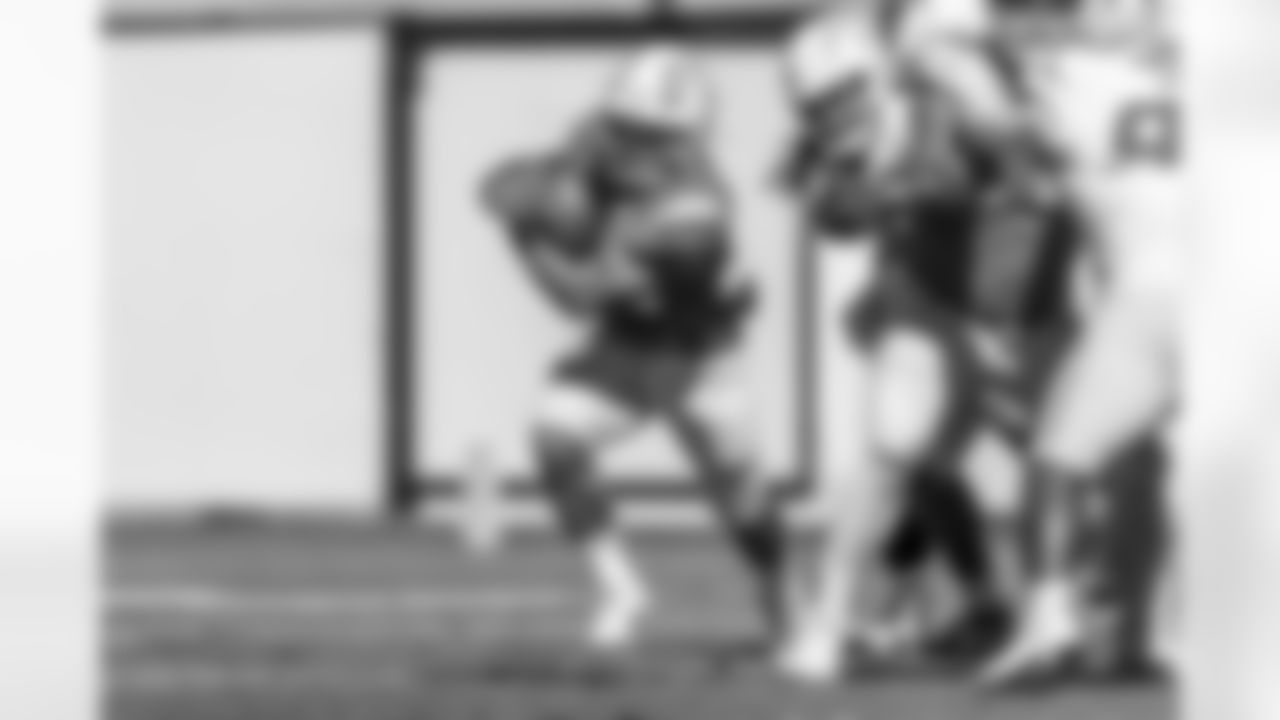 The Los Angeles Chargers practice on Wednesday, October 15, 2025 at The Bolt in El Segundo, CA.