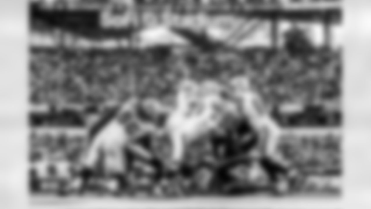 Take a look back at the Chargers Week 13 matchup with the Raiders in monochrome.