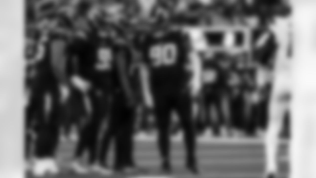 OLB Tuli Tuipulotu (45), DT Jamaree Caldwell (99), DL Teair Tart (90) and LB Daiyan Henley (0)