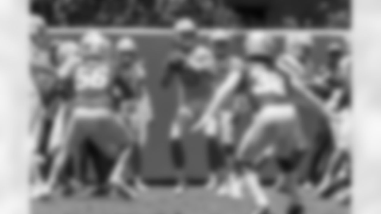 The Los Angeles Chargers hold OTA's on Wednesday, May 29, 2024 at Hoag Performance Center in Costa Mesa, CA.