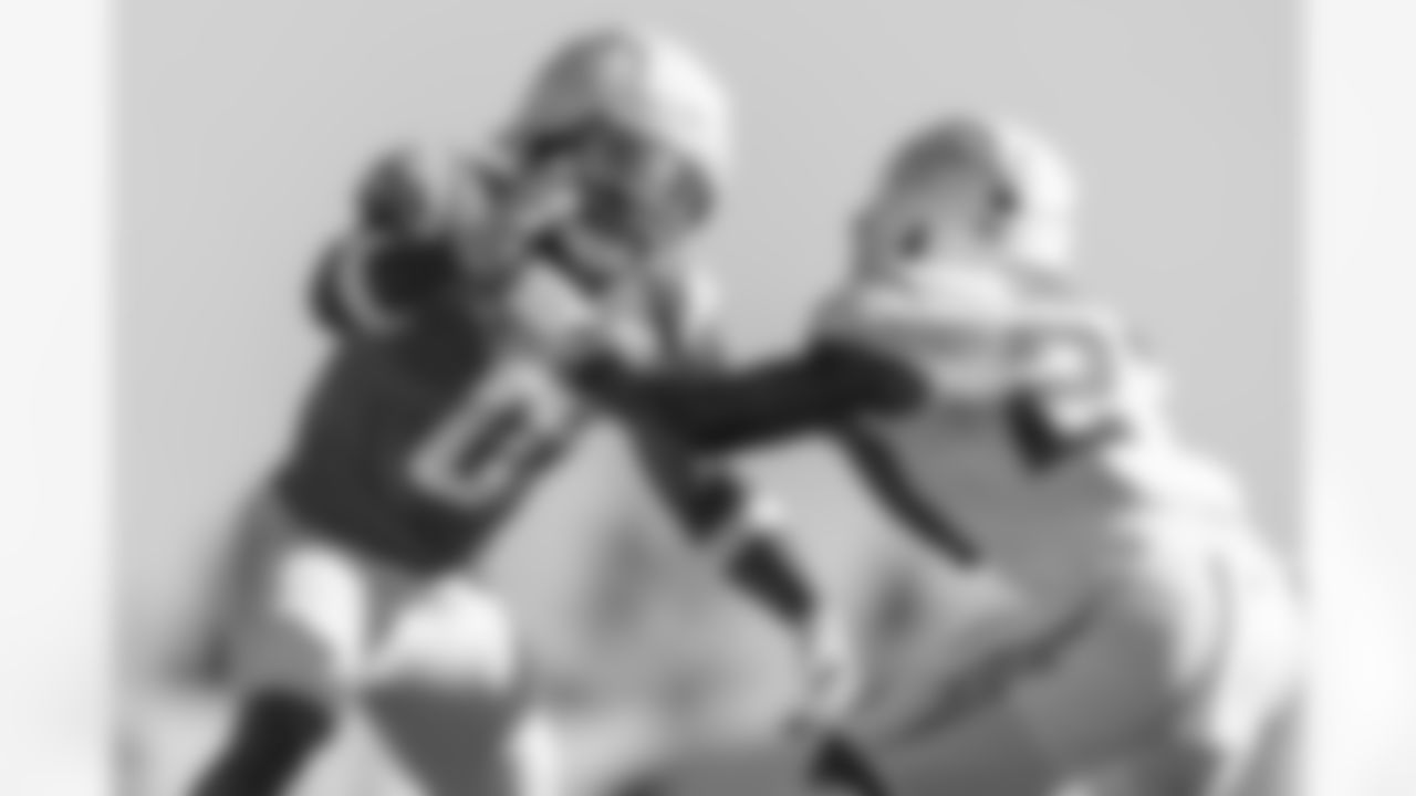 The Los Angeles Chargers practice at Training Camp on Friday, August 2, 2024 at The Bolt in El Segundo, CA.