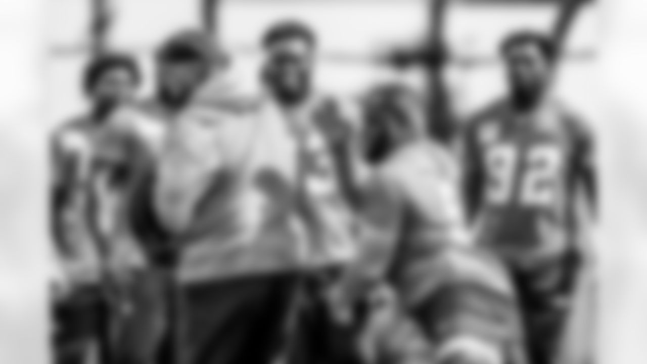 Los Angeles Chargers players participate in Phase 2 of the offseason program on Monday, May 12, 2025 at The Bolt in El Segundo, CA.