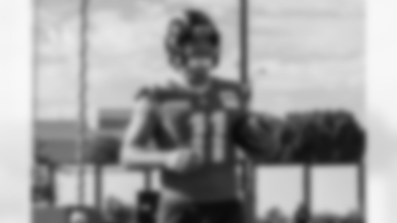 The Los Angeles Chargers practice on Tuesday, October 21, 2025 at The Bolt in El Segundo, CA.