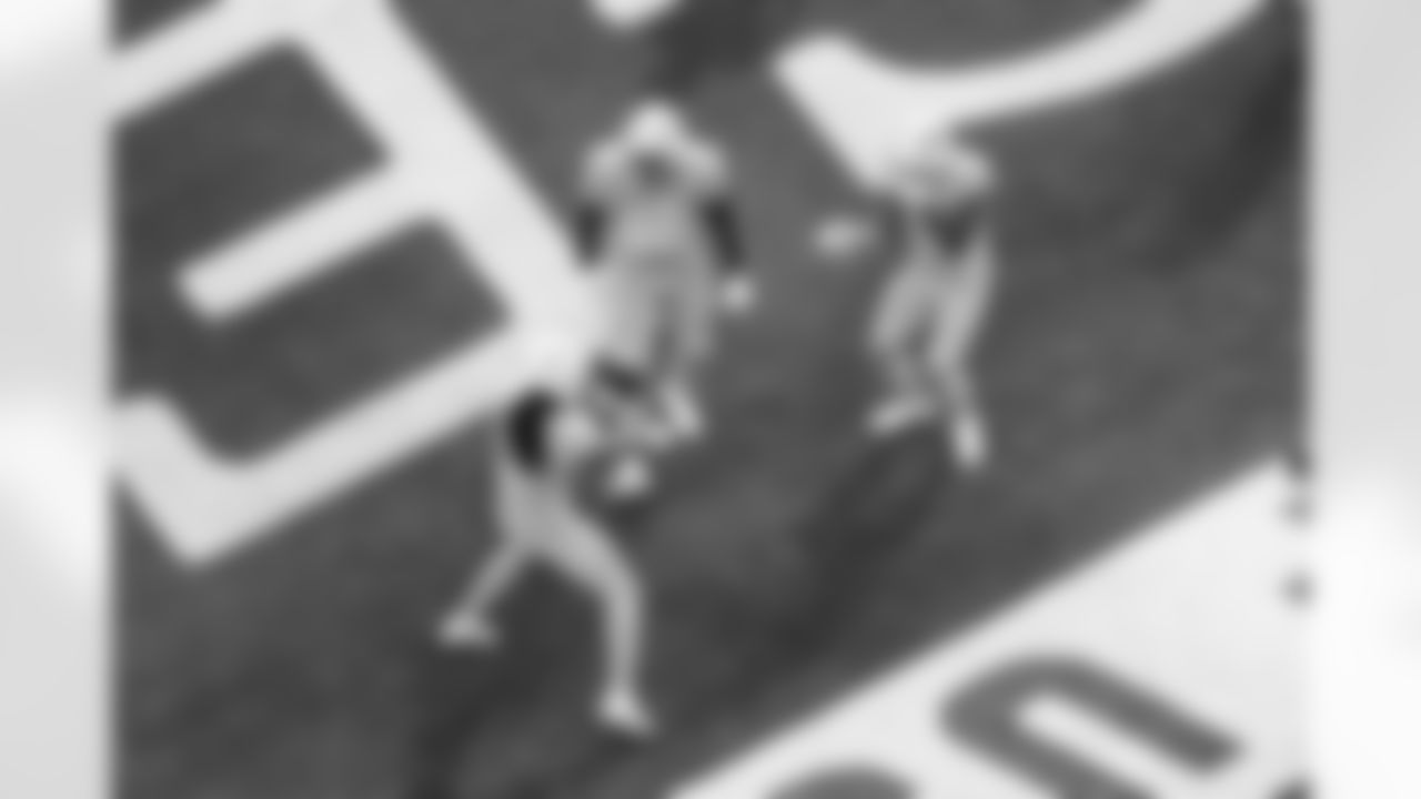 WR Quentin Johnston (1), WR Keenan Allen (13) and T Bobby Hart (66)