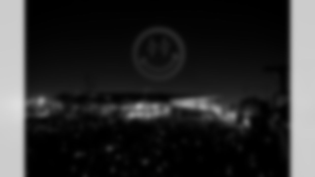 Fans gather at The Bolt for the Fan Rally + Drone Show on Friday January 9th, 2025