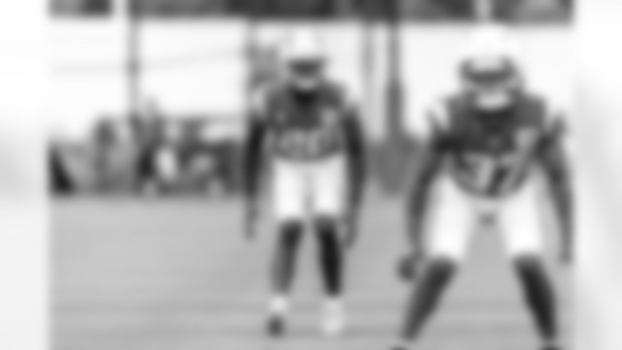 Los Angeles Chargers players participate in Phase 3 of the offseason program on Tuesday, June 3, 2025 at The Bolt in El Segundo, CA.