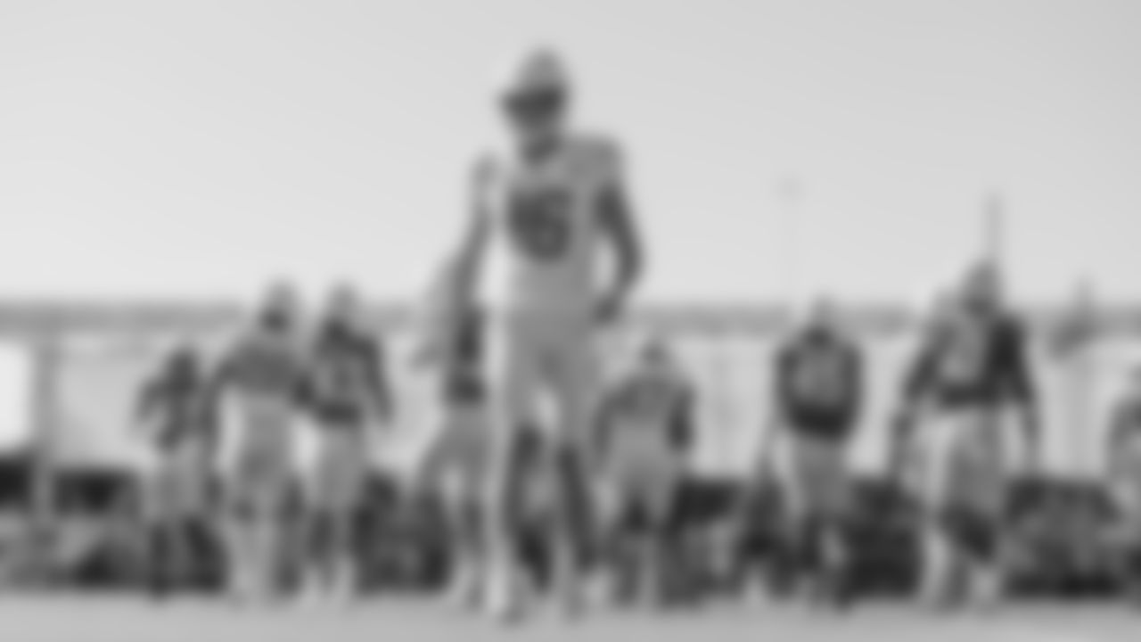 The Los Angeles Chargers practice at Training Camp on Friday, August 2, 2024 at The Bolt in El Segundo, CA.