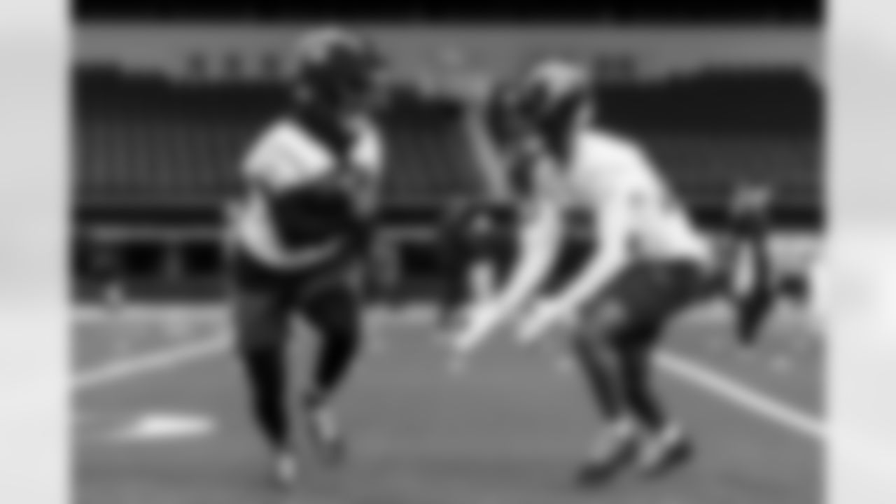 The Los Angeles Chargers practice on Wednesday, December 24, 2025 at Sofi Stadium in Inglewood, CA.