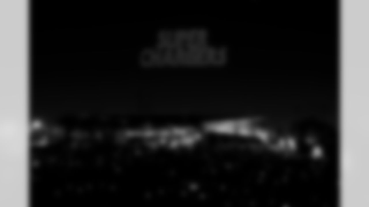 Fans gather at The Bolt for the Fan Rally + Drone Show on Friday January 9th, 2025