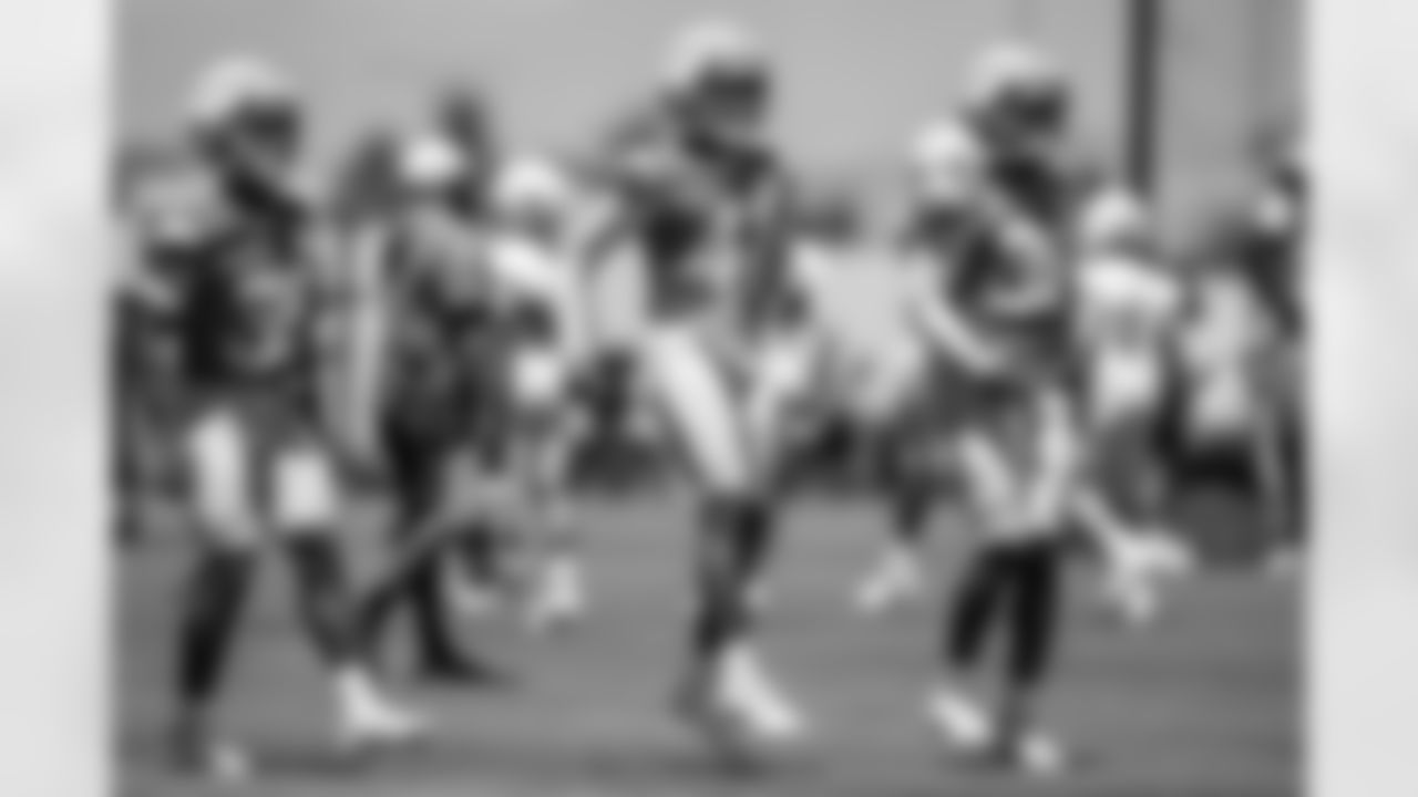The Los Angeles Chargers hold Rookie Mini-Camp on Friday, May 9, 2025 at The Bolt in El Segundo, CA.