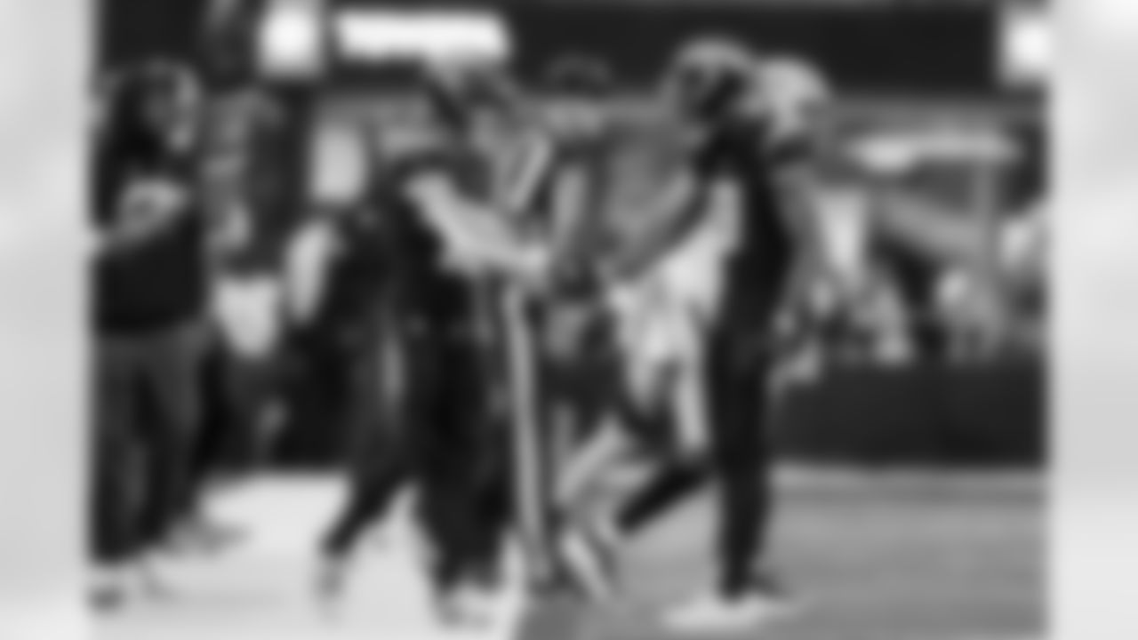 WR Ladd McConkey (15) and WR Tre Harris (9)