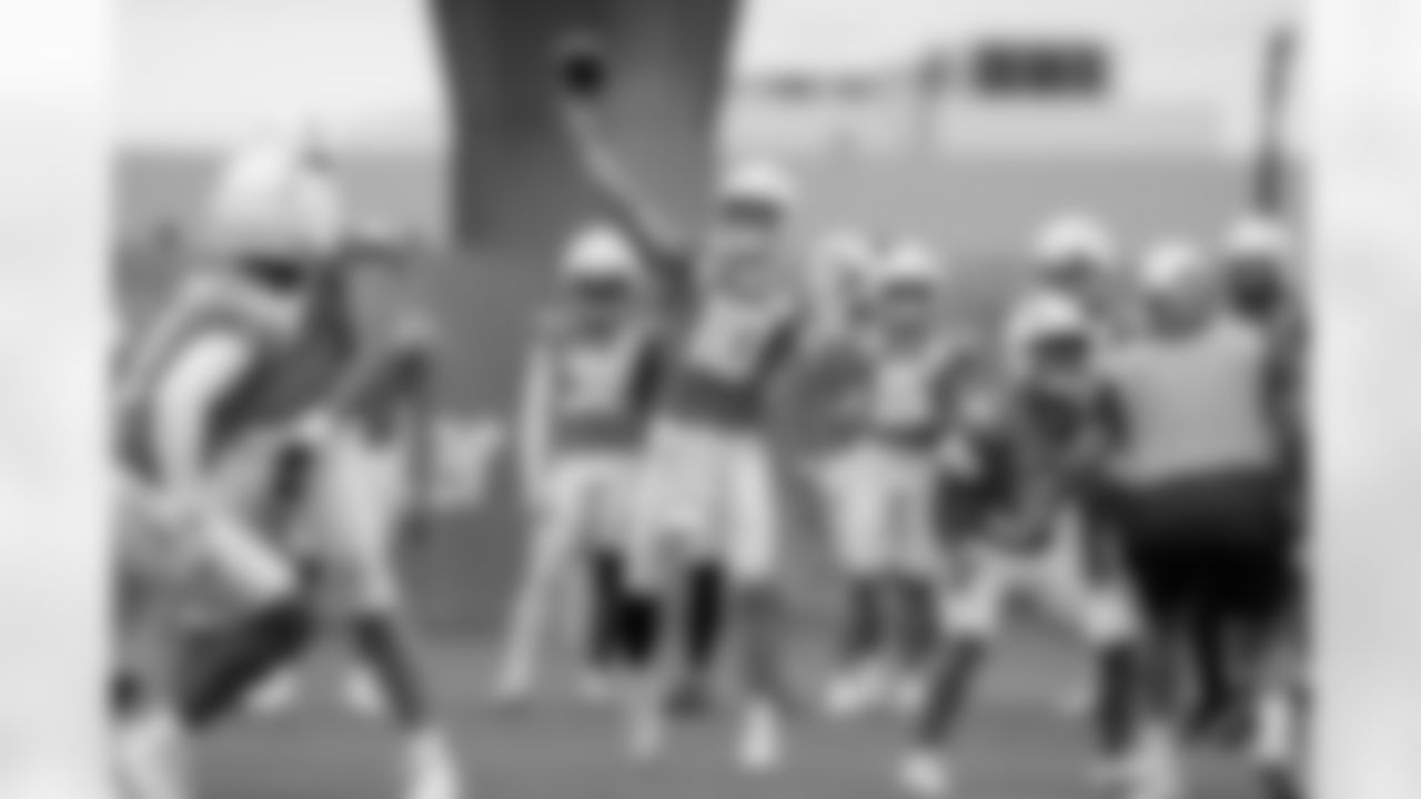 The Los Angeles Chargers practice at Training Camp on Monday, July 21, 2025 at The Bolt in El Segundo, CA.