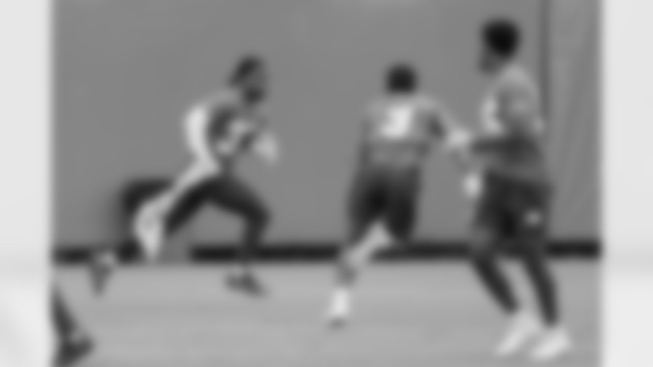 Los Angeles Chargers players participate in Phase 2 of the offseason program on Monday, May 13, 2024 at Hoag Performance Center in Costa Mesa, CA.