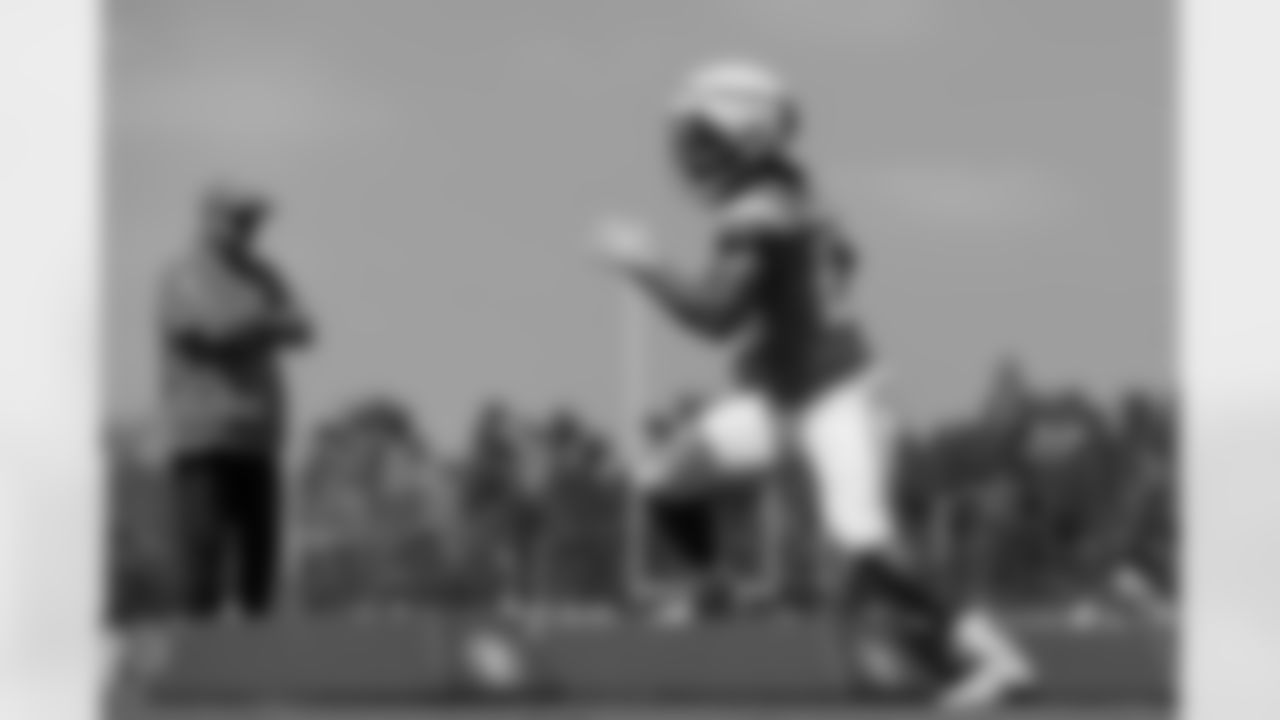The Los Angeles Chargers hold Rookie Mini-Camp on Friday, May 10, 2024 at Hoag Performance Center in Costa Mesa, CA.
