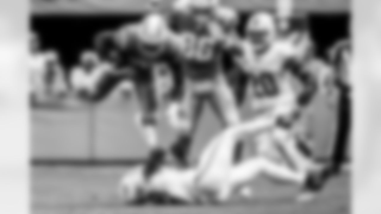 Take a look back at the Chargers Week 6 matchup with the Dolphins in monochrome!