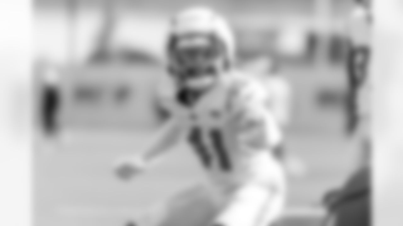 The Los Angeles Chargers practice on Wednesday, November 6, 2024 at The Bolt in El Segundo, CA.