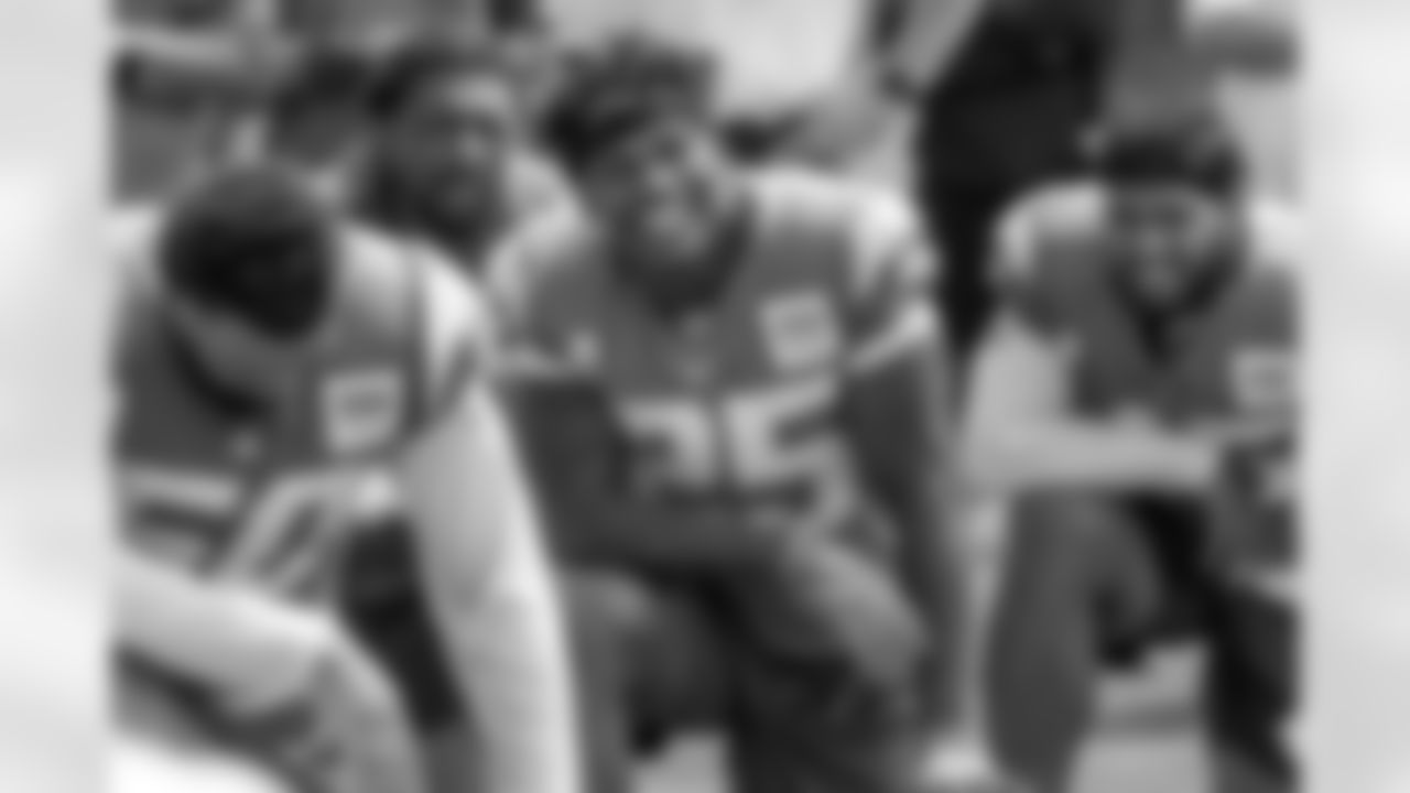The Los Angeles Chargers practice at Training Camp on Tuesday, July 29, 2025 at The Bolt in El Segundo, CA.