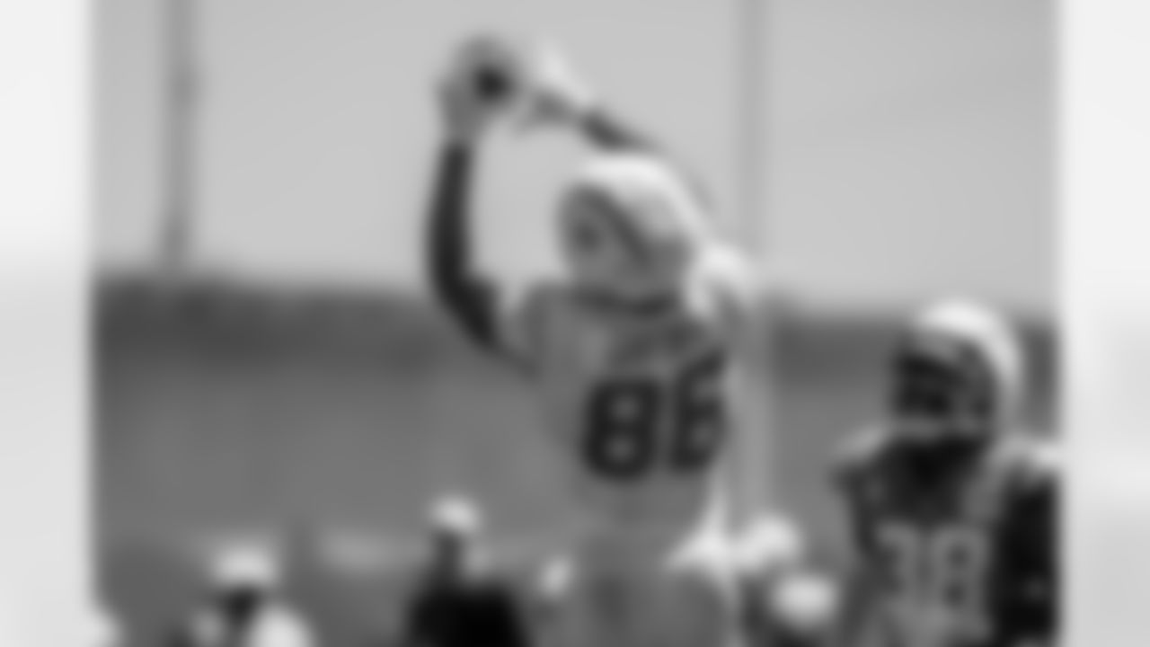 The Los Angeles Chargers practice at Training Camp on Monday, August 18, 2025 at The Bolt in El Segundo, CA.