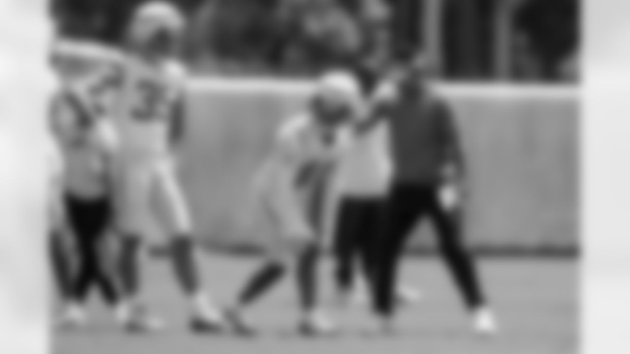 The Los Angeles Chargers hold Rookie Mini-Camp on Saturday, May 11, 2024 at Hoag Performance Center in Costa Mesa, CA.