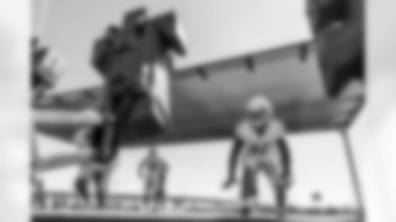 The Los Angeles Chargers practice on Wednesday, October 8, 2025 at The Bolt in El Segundo, CA.