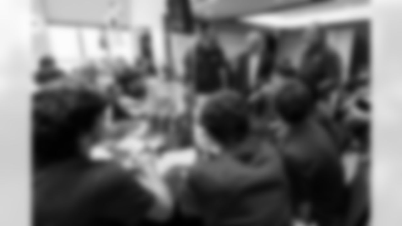 The Los Angeles Chargers participate in the 49th CIF-SS-Ford Championship Luncheon on Tuesday, November 25, 2025 at The Grand in Long Beach, CA.