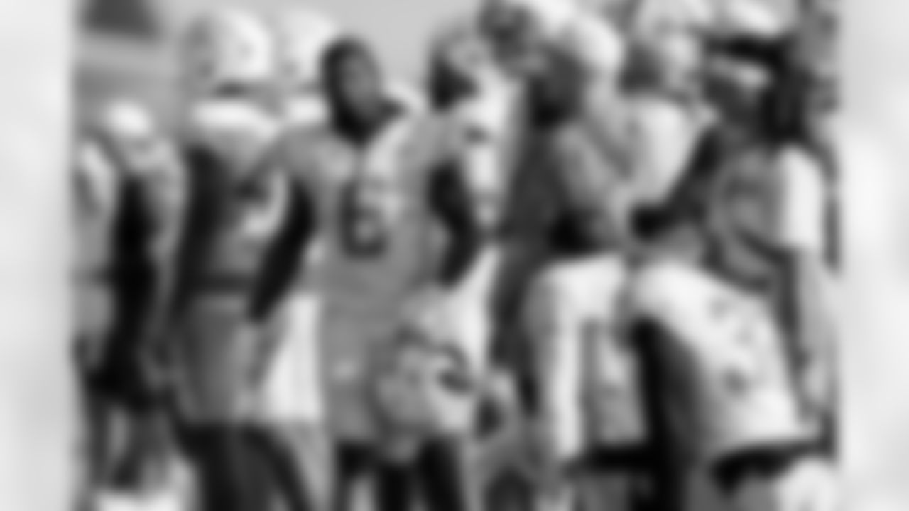The Los Angeles Chargers practice at Training Camp on Tuesday, August 5, 2025 at The Bolt in El Segundo, CA.