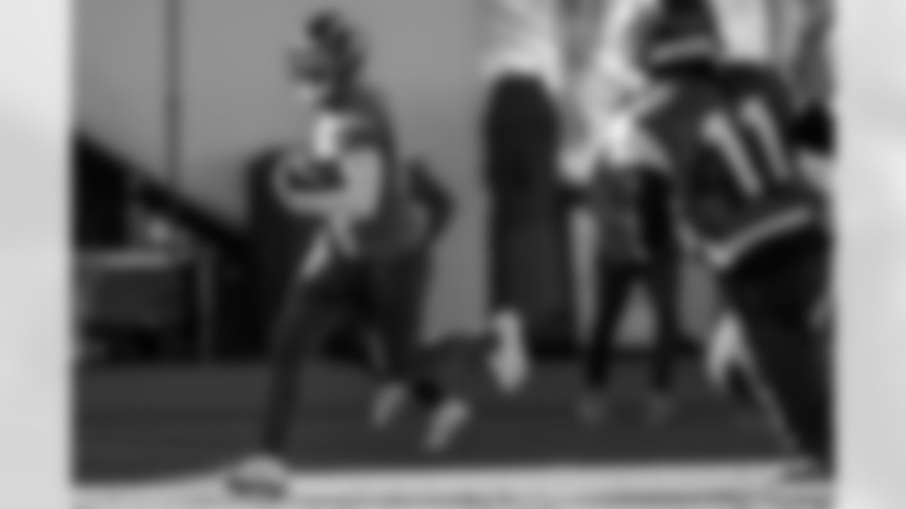 The Los Angeles Chargers practice on Wednesday, November 26, 2025 at The Bolt in El Segundo, CA.