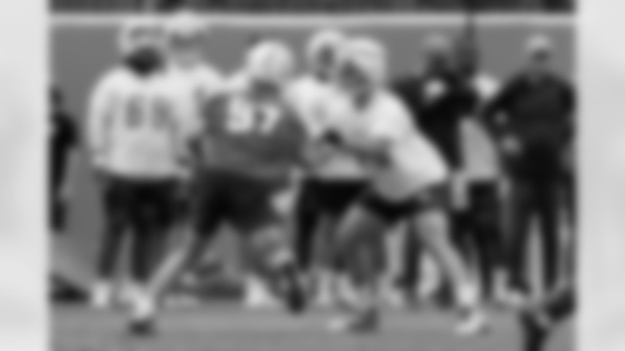 The Los Angeles Chargers hold OTA's on Monday, May 20, 2024 at Hoag Performance Center in Costa Mesa, CA.