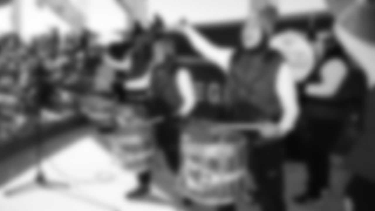 KC Rumble on the GEHA Deck during an NFL week 15 matchup against the Los Angeles Chargers, Sunday December 14, 2025.