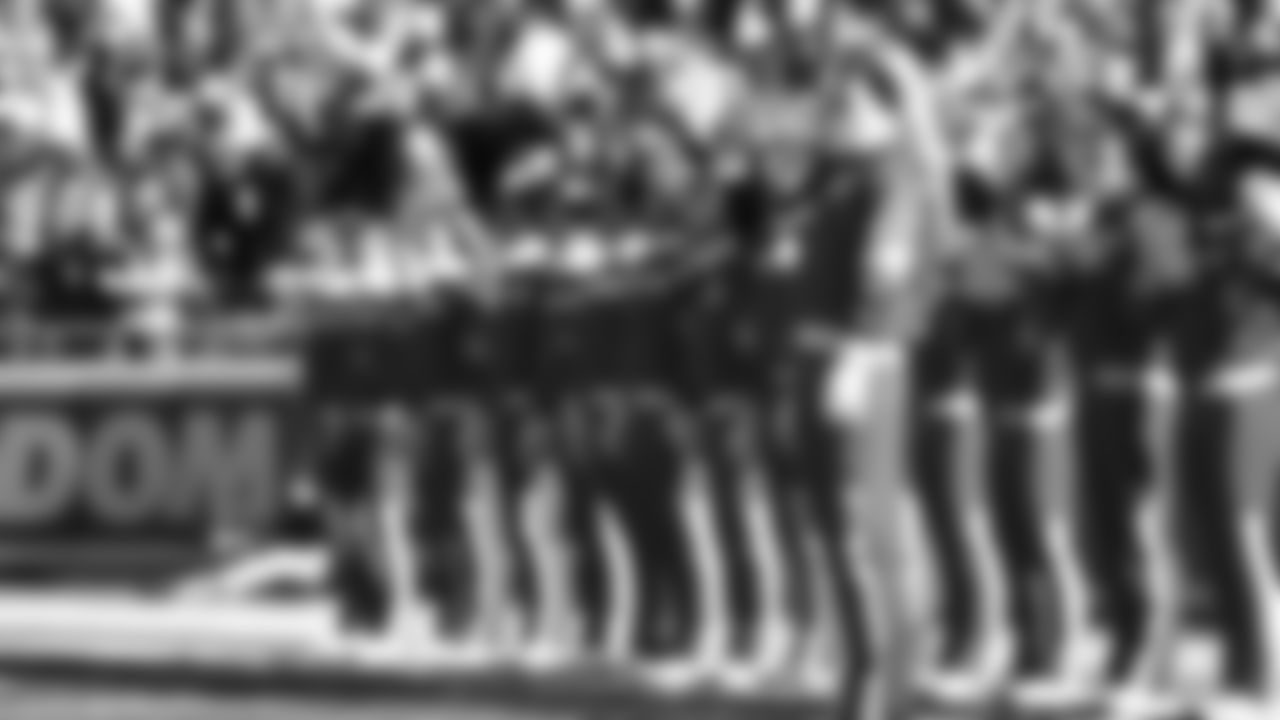 The Kansas City Chiefs Cheerleaders announce Sadie as their 2026 Pro Bowl Cheerleader on the field during a week 15 NFL Football game against the Los Angeles Chargers on Sunday, December 14, 2025 in Kansas City, MO.