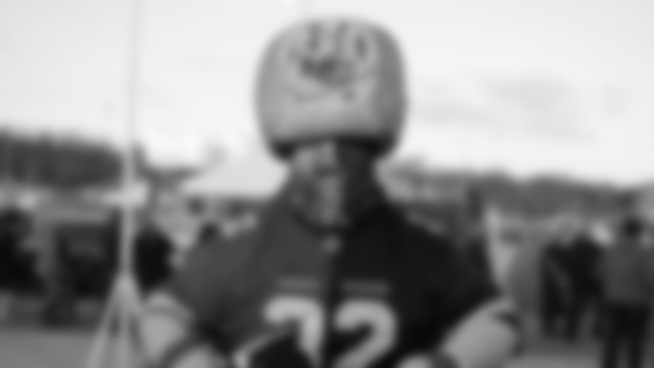 Fan prior to an NFL week 14 matchup against the Houston Texans, Sunday December 7, 2025.