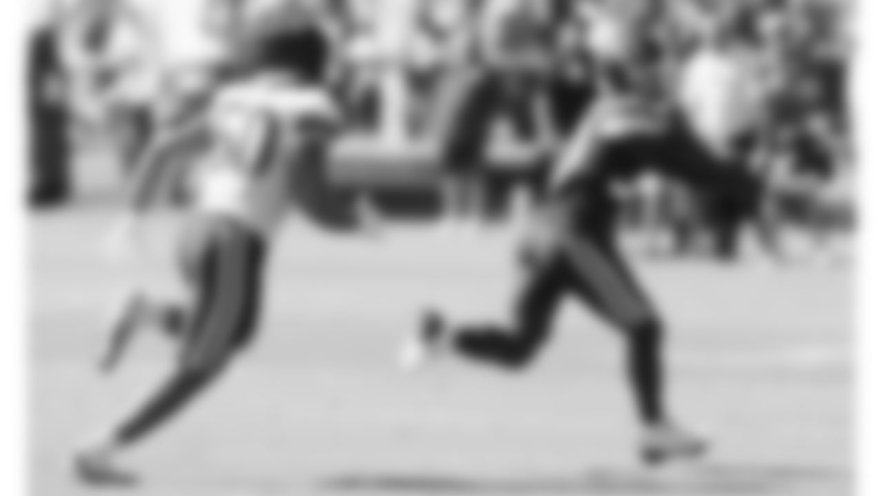 Kansas City Chiefs running back Brashard Smith (30) during day 7 of training camp on Tuesday July 29, 2025