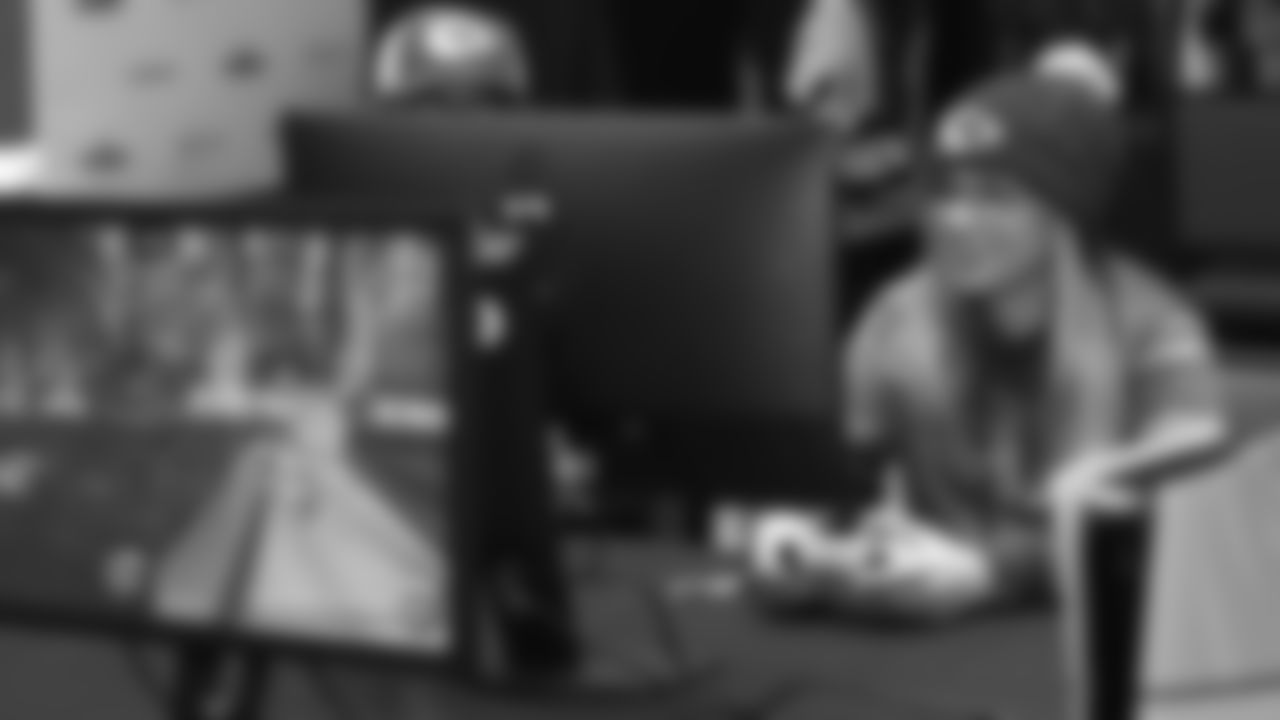 Gaming Creator "Hippie" plays games during the Game On! event on Saturday, October 25th at Arrowhead Stadium in Kansas City, MO.