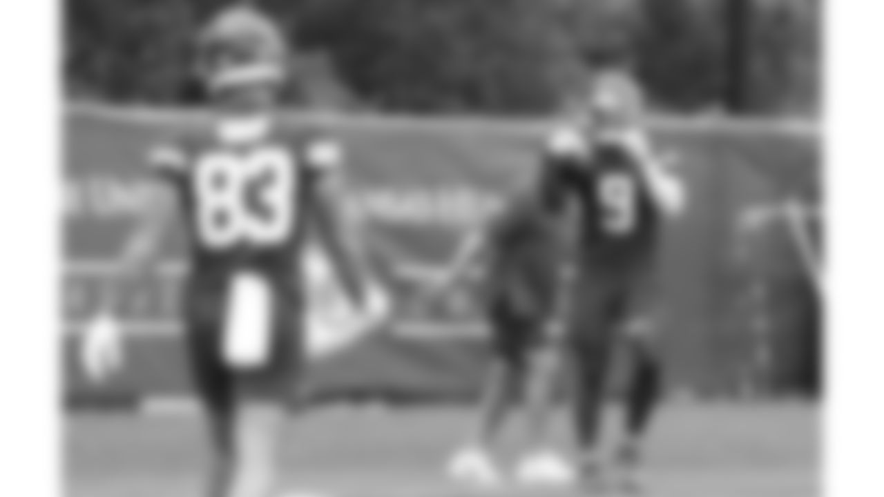 Kansas City Chiefs wide receiver JuJu Smith-Schuster (9) practices during phase 3 of OTAs on Tuesday June 17, 2025 in Kansas City, MO.