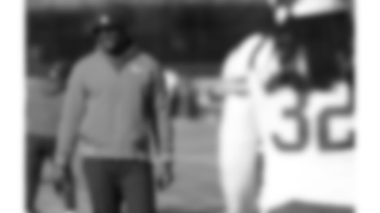 Kansas City Chiefs Outside Linebackers Coach Rod Wilson during week 14 practice on Friday December 5, 2025 in Kansas City, MO.