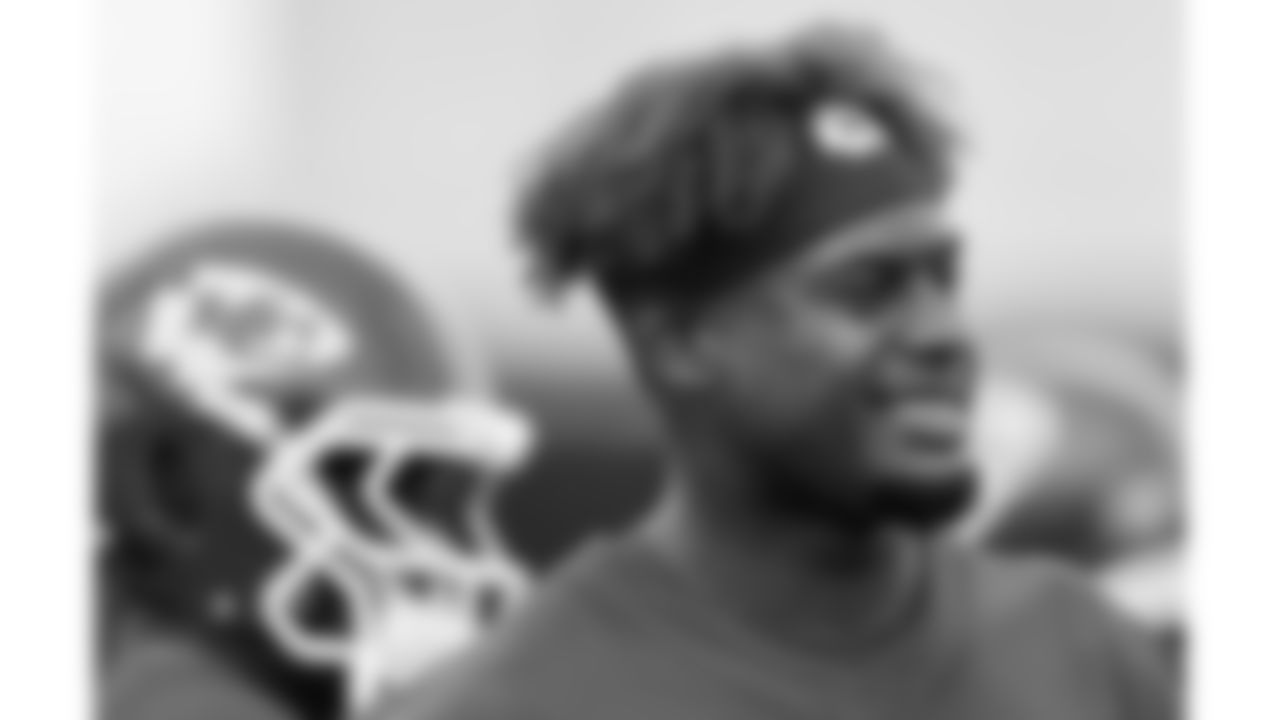 Kansas City Chiefs wide receiver JuJu Smith-Schuster (9) during phase 3 of OTAs on Thursday, May 29, 2025 in Kansas City, MO.