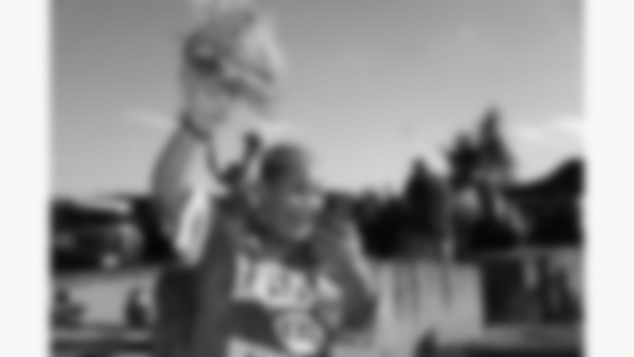 Kansas City Chiefs fan prior to a preseason week 3 NFL football game against the Chicago Bears, Friday, August 22, 2025 in Kansas City, MO.