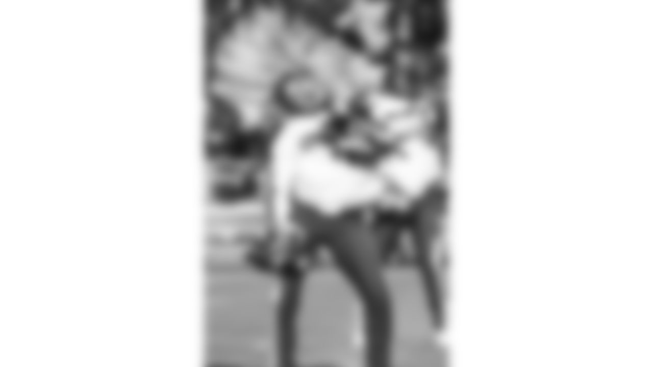 Kansas City Chiefs Cheerleaders perform on the field prior to a week 14 NFL Football game against the Houston Texans on Sunday, December 7, 2025 in Kansas City, MO.