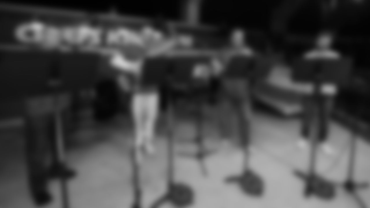 Holiday Fantastic Extravaganza during halftime at an NFL week 17 matchup against the Denver Broncos, Thursday, December 25, 2025.