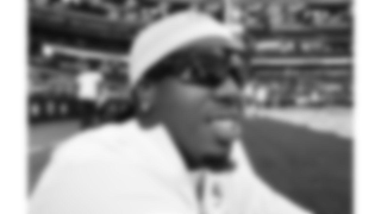 Kansas City Chiefs offensive tackle Wanya Morris (64) prior to a week 13 NFL football game against the Dallas Cowboys on Thursday, November 27, 2025 in Arlington, TX.