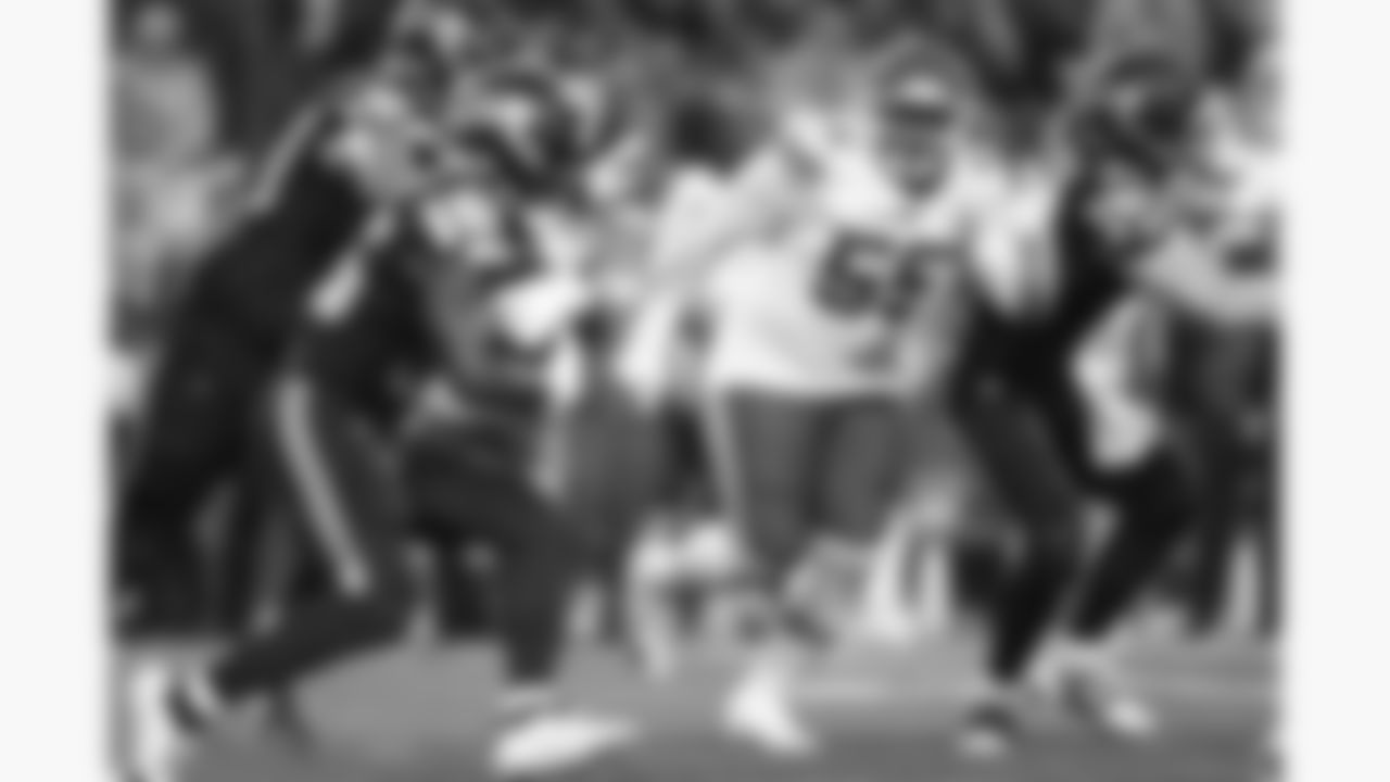 Kansas City Chiefs defensive tackle Omarr Norman-Lott (55) rushes during a preseason week 2 NFL football game against the Seattle Seahawks, Friday, August 15, 2025 in Seattle, WA.