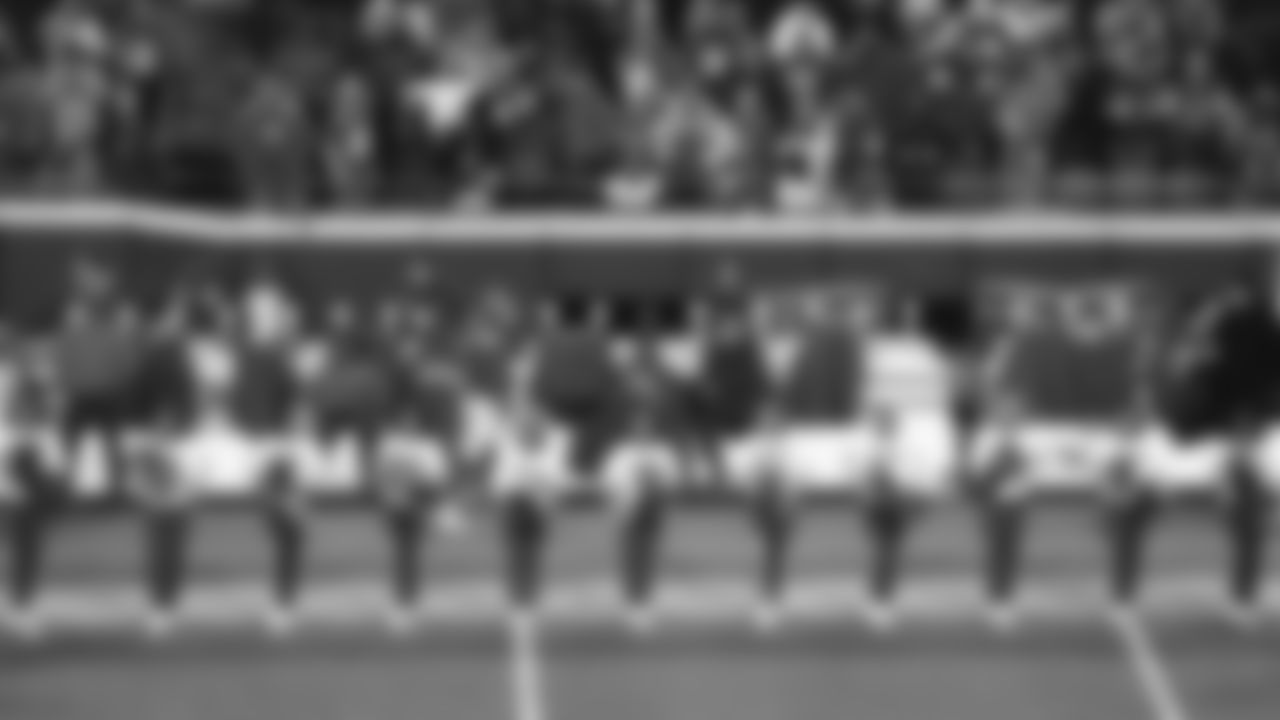 Kansas City Chiefs Cheerleaders perform on the field prior to a week 14 NFL Football game against the Houston Texans on Sunday, December 7, 2025 in Kansas City, MO.