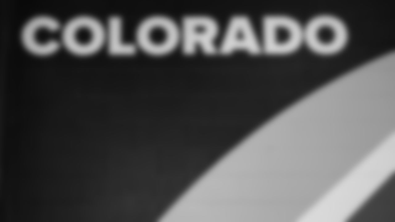 Colorado Signage prior to a week 11 NFL Football game against the Denver Broncos on Sunday, November 16, 2025 in Denver, Colorado.