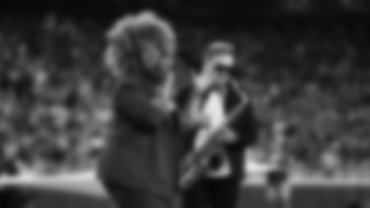 Lost Wax Band during halftime at a week 6 NFL Football game against the Detroit Lions on Sunday, October 12, 2025 in Kansas City, MO.